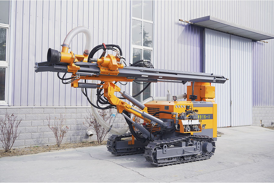 rig drilling machine、DTH drilling machine、borehole drilling prices Product operation demonstratio