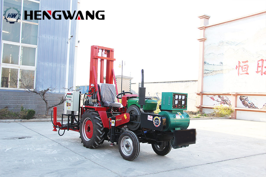 <b>Discover the Key Features and Competitive Pricing of the HW-100 Tractor-Mounted Rotary Drilling Rig</b>