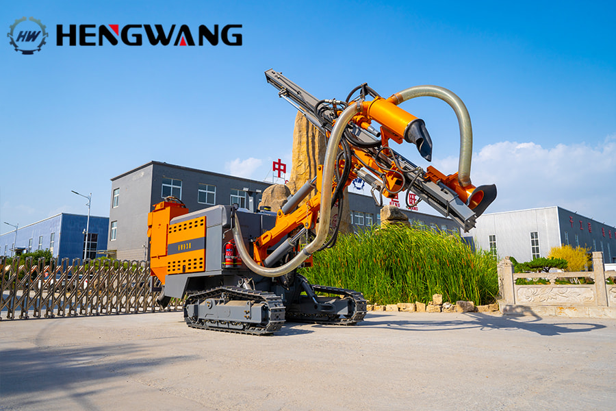 <b>HW938 DTH Drilling Rig Showcase: Factory Gate Demonstration and Detailed Operation Overview</b>