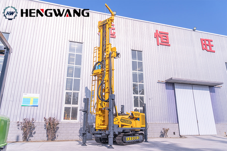Discover the Power and Efficiency of the HQZ-600L Pneumatic Drilling Rig